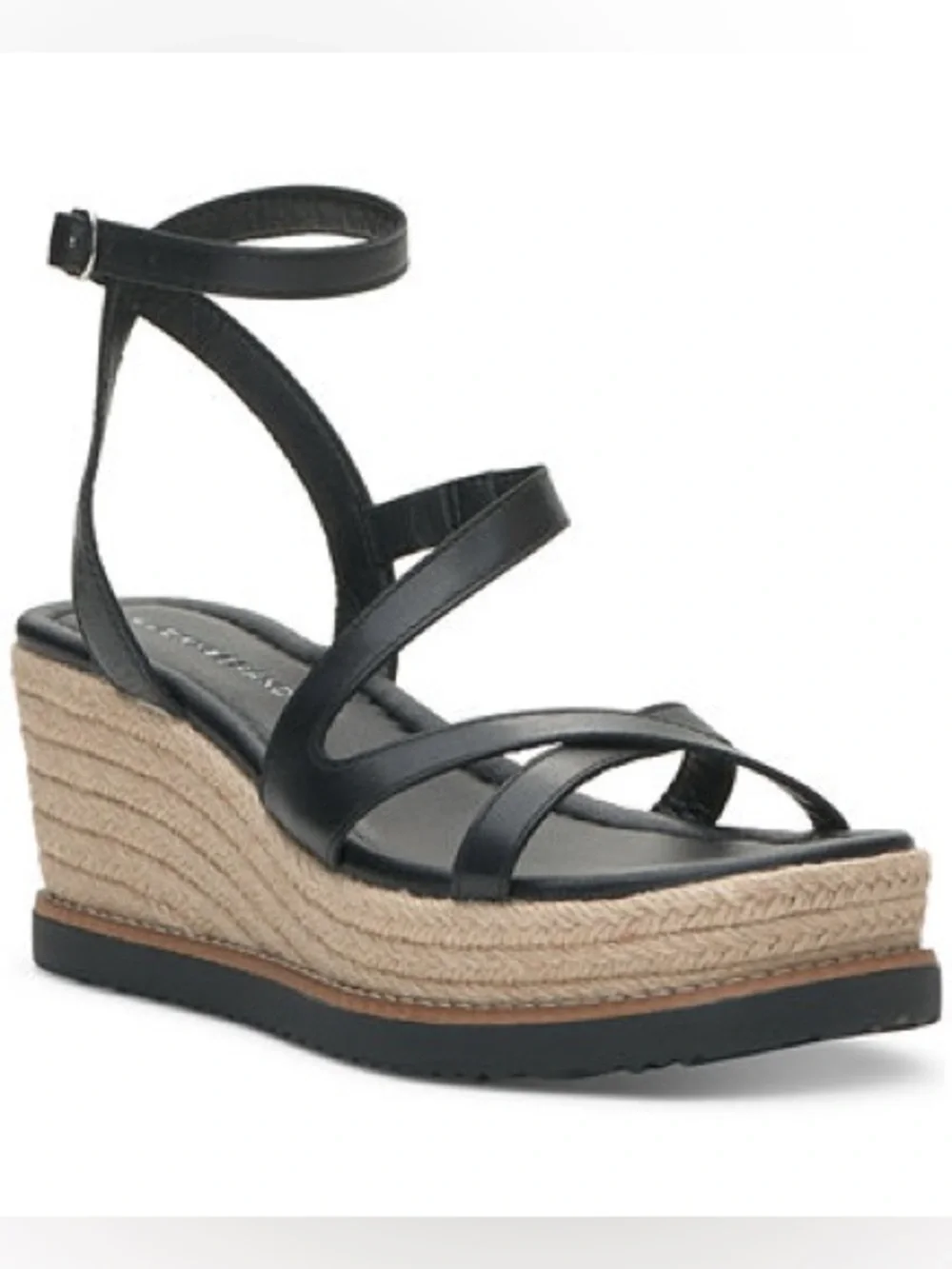 Lucky Brand Carolie Strappy Espadrille Wedge Sandals Size 9.5